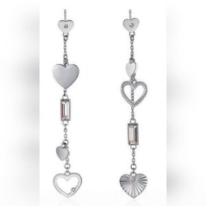 Brosway Chant Heart Jewelry Earrings Long Love Quotes New